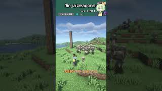 忍者の武器を追加するMOD　【Minecraft】　こいしのMOD紹介　part125　#minecraft　#ゆっくり実況