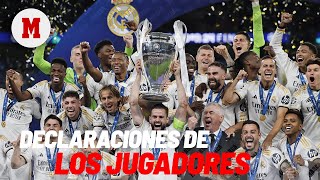 REAL MADRID CAMPEÓN DE CHAMPIONS I Declaraciones de los protagonistas tras la victoria en Wembley