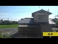 【車窓 train window 】jr山陽本線普通　115系3000番台　岩国→下関