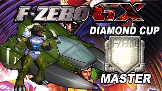 F-Zero GX Gameplay! Diamond Cup - Master (Big Fang/Bio Rex)