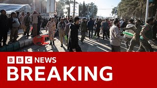 Iran: At least 100 dead in bomb blasts near general Qasem Soleimani's tomb | BBC News