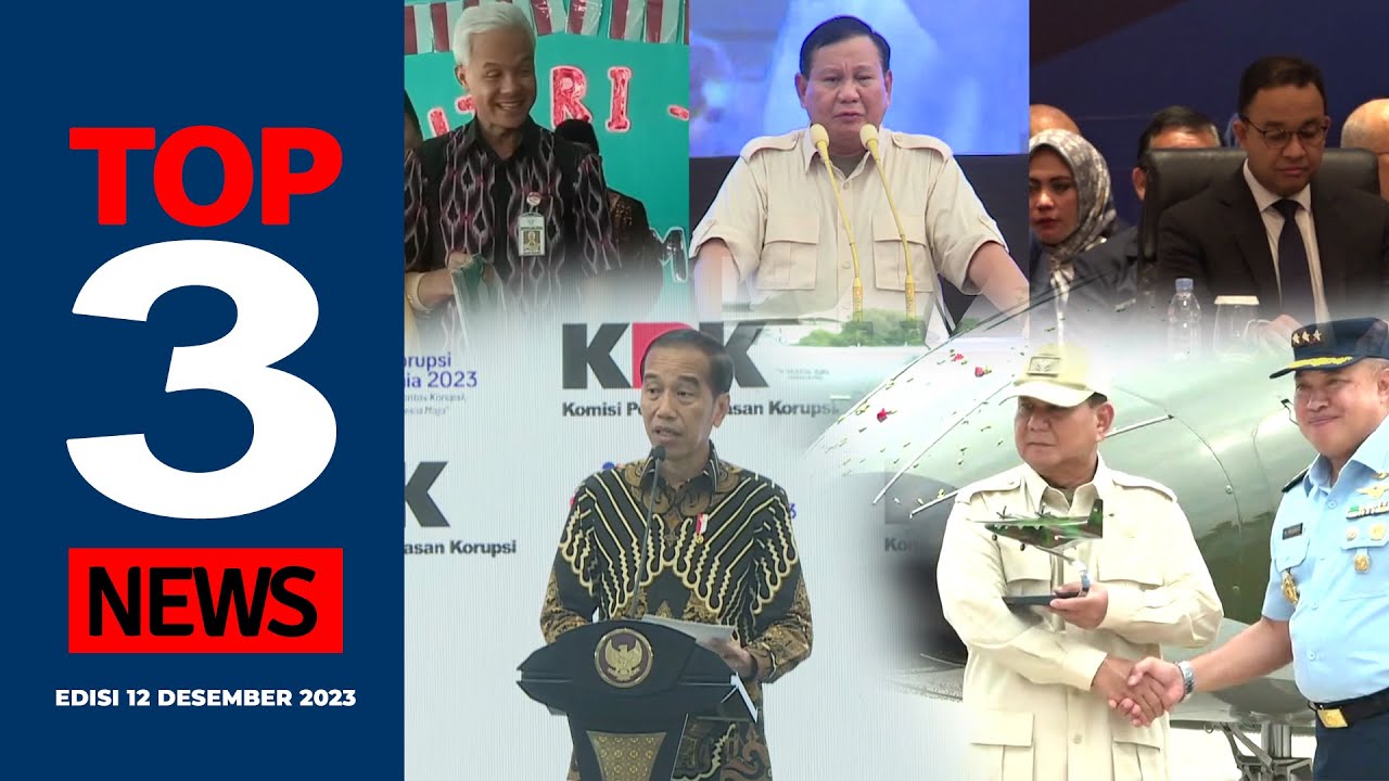 Debat Capres Pertama Pilpres 2024, Jokowi Hari Anti Korupsi, TNI AU ...