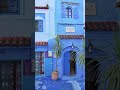 Chefchaouen Morocco the blue city