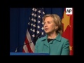 clinton and geithner hold presser in beijing after talks conclude