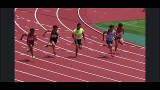 5月6日 坂井隆一郎選手 100m 10秒22