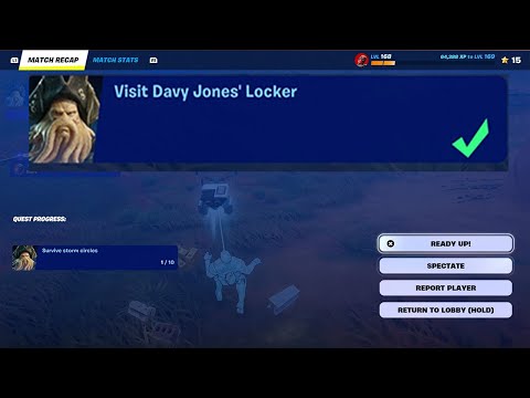 Where to find Davy Jones' locker in Fortnite