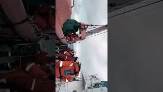 Rescue boat drill and Familiarization  bound to Brazil