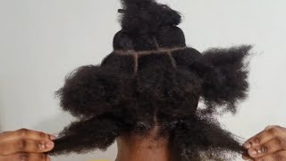 **JUST 11 BRAIDS** Jumbo box braids parting Tutorial