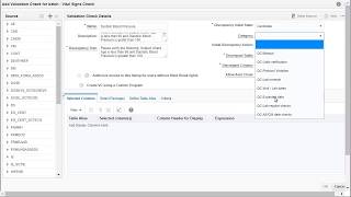 Create a Validation Check