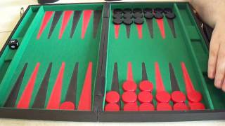 Backgammon for complete beginners.  Part 9 - Bear off basics.