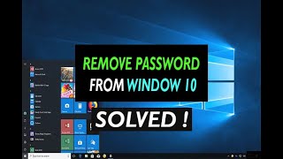 🔥 How to Disable Windows 10 Login Password and Lock Screen | Remove password from Windows 10