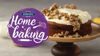 Banana Cake with Cream Cheese Frosting | Emborg Home Baking