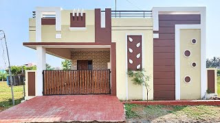 3.75 சென்டில் அழகான வடக்கு பார்த்த 2BHK வீடு | House for sale in Irugur | North facing | Coimbatore