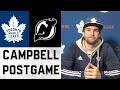 Jack Campbell Post Game | Toronto Maple Leafs at New Jersey Devils | February 1, 2022