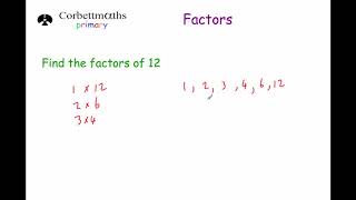 Factors - Primary