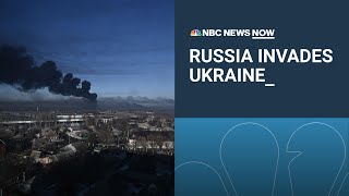 LIVE: Russian Forces Invade Ukraine As Biden Imposes Stronger Sanctions | NBC News
