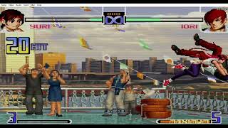 Combo Yuri (demostración) KOF 2002