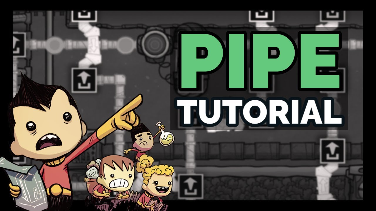 A Practical Pipe Tutorial For Oxygen Not Included #oxygennotincluded # ...