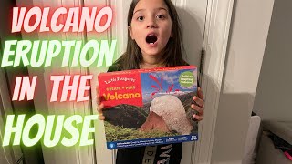 How To Make A Toy Volcano With The Kids | DIY Science Experiment