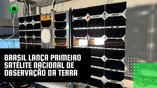 Brasil lança primeiro satélite nacional de observação da Terra