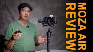 Gudsen Moza Air 3 axis Gimbal Review - Tested with the OMD em1 II and Sony A7r