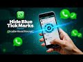 How To Hide Blue Tick Marks in WhatsApp | Disable Read Receipts Easily!