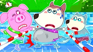 Safe Swimming Tips for Pregnant Moms 🏊‍♀️🤰 🐺 Cartoons for Kids