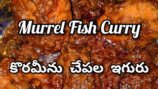 Murrel fish curry| కొరమీను చేపల ఇగురు|river fish curry