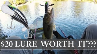 Is the POMPADOUR Jr worth $20?? EPIC topwater kayak fishing