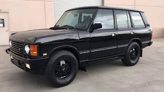 1991 Land Rover Range Rover County -- Classic--- At Celebrity Cars Las Vegas