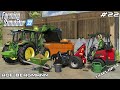 MUCKING OUT ANIMALS and MAKING PIG FEED | Hof Bergmann | Farming Simulator 22 | Episode 22