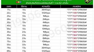 กดสมัครเน็ตวันทูคอลแบบไม่ลดสปีดตามรหัสได้เลย เล่นเน็ตไม่อั้น ไม่ลดสปีด ไม่จำกัดปริมาณ