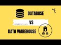 Difference between Database Vs Data Warehouse