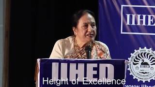 Success Secrets by Mrs. Rajni Bector, CMD, Cremica with Mr. Sushiil Arora by IIHED in Hindi