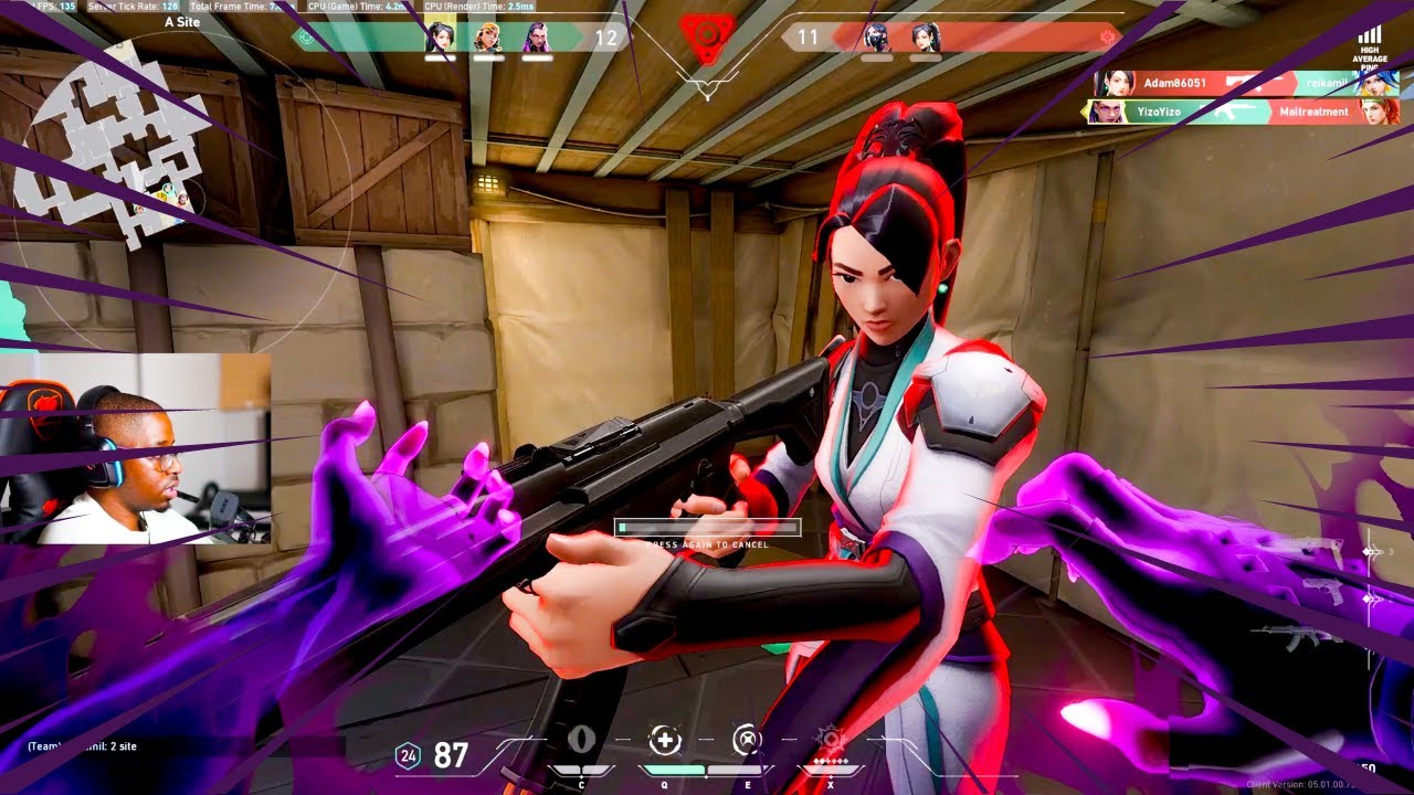 Playing Reyna For The First Time Valorant Youtube