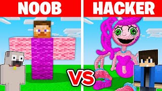 NOOB vs HACKER: CSALTAM A MOMMY LONG LEGS ÉPÍTŐ KIHÍVÁSBAN A MINECRAFTBAN!