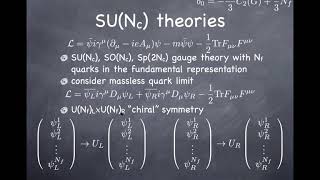 232B online lecture Dynamics of non-abelian gauge theories on April 16, 2020