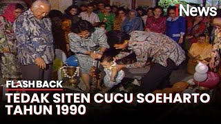 Mamiek Soeharto Gelar Upacara Tedak Siten untuk Anaknya Wiratama Hadi Ramanto | Flashback