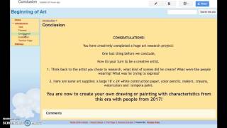 WebQuest Art