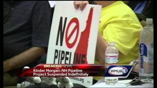 Kinder Morgan pipeline project suspended