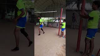 volleyball ហាត់លោតវ៉ៃ train jump spike volleyball