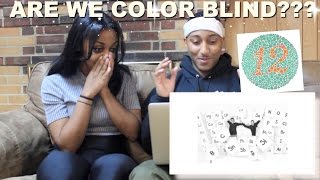 Couple Reacts : Will This Trick Your Brain? (Color TEST) Reaction!!!