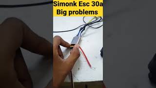 Simonk Esc 30a Big problems #shorts