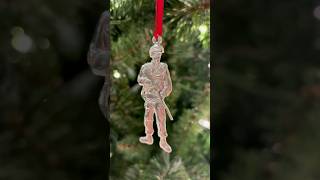 Soldier Christmas Ornament American-Made The Late Cowboy