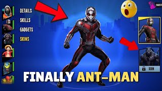 spider fighter 3 new character finally Ant-man || @rollgaming11