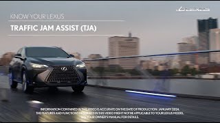 Know Your Lexus | Traffic Jam Assist