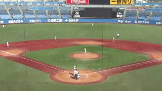 【二松学舎】1年生４番バッター片井 海斗ホームランを放つ 〜高校野球東京 秋季大会準決勝 帝京 対 二松学舎2022/11/12