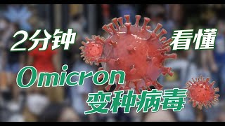 【2分钟看懂】Omicron变种病毒