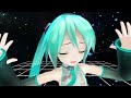 【vr180】顔が近いvr 炉心融解 あぴミク【mmd 8k】