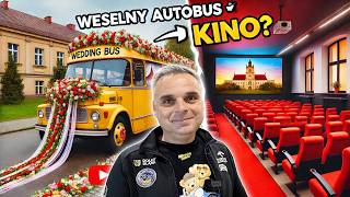 ZMIENIAMY WESELNY AUTOBUS W SALĘ KINOWĄ